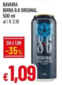 Galassia Bavaria birra 8.6 original offerta