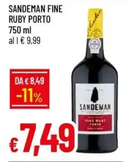 Galassia Sandeman fine ruby porto offerta