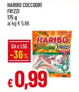 Galassia Haribo coccodrì fr!zzi offerta