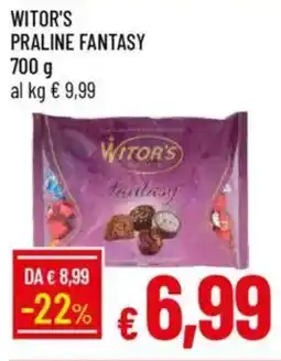Galassia Witor's praline fantasy offerta