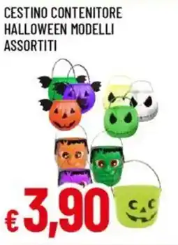 Galassia Cestino contenitore halloween offerta