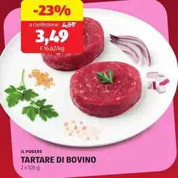 ALDI Il podere tartare di bovino offerta