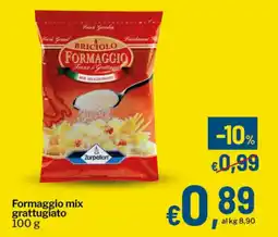 Qui Discount BRICIOLO Formaggio mix grattugiato offerta