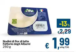 Qui Discount Nodini di fior di latte Fattorie degli Alburni offerta