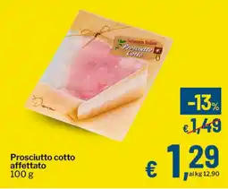 Qui Discount Prosciutto cotto affettato offerta