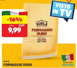 ALDI Bonlà formaggio duro offerta