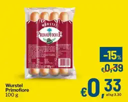 Qui Discount Wurstel Primofiore offerta