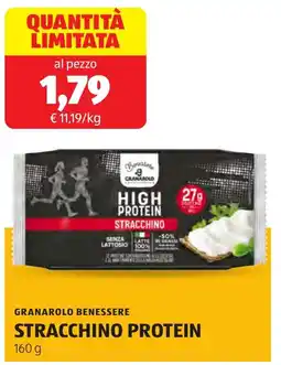 ALDI Granarolo benessere stracchino protein offerta
