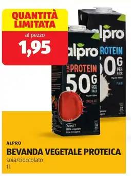 ALDI Alpro bevanda vegetale proteica offerta