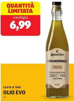 ALDI Costa d'oro olio evo offerta