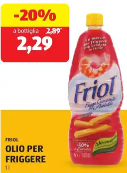 ALDI Friol olio per friggere offerta