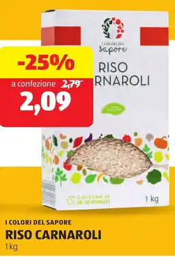 ALDI I colori del sapore riso carnaroli offerta