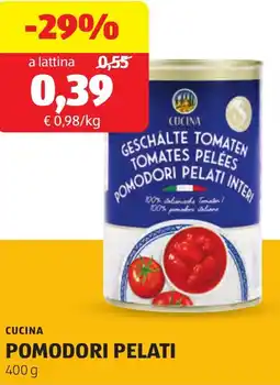 ALDI Cucina pomodori pelati offerta