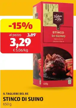 ALDI Il tagliere del re stinco di suino offerta