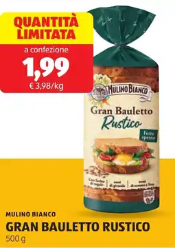 ALDI Mulino bianco gran bauletto rustico offerta