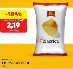ALDI San carlo chips classiche offerta