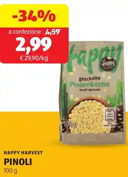 ALDI Happy harvest pinoli offerta