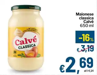 Qui Discount Maionese classica Calvé offerta