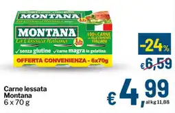 Qui Discount Carne lessata Montana offerta