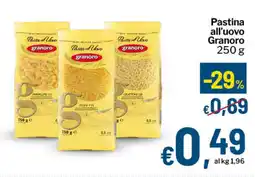 Qui Discount Pastina all'uovo Granoro offerta