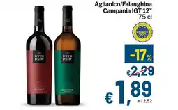 Qui Discount Aglianico/Falanghina Campania IGT 12° offerta