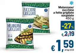 Qui Discount Melanzane/ zucchine a fette grigliate surgelate offerta