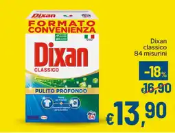Qui Discount Dixan classico 84 misurini offerta