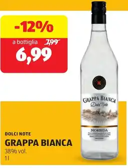 ALDI Dolci note grappa bianca offerta