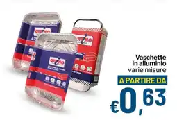 Qui Discount Vaschette in alluminio offerta