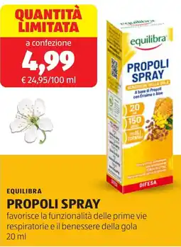 ALDI Equilibra propoli spray offerta