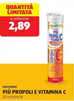 ALDI Equilibra più propoli e vitamina C offerta