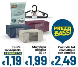 Qui Discount Buste salvaspazio offerta