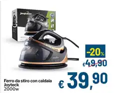 Qui Discount Ferro da stiro con caldaia Joyteck 2000w offerta