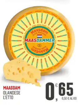 Marketpiù Maasdam olandese l'etto offerta