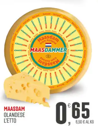 Marketpiù Maasdam olandese l'etto offerta
