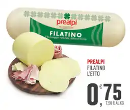 Marketpiù Prealpi filatino l'etto offerta