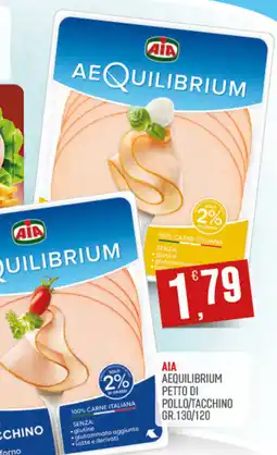 Marketpiù Aia aequilibrium petto di pollo/tacchino offerta