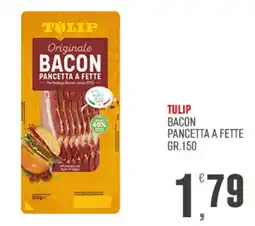 Marketpiù Tulip bacon pancetta a fette offerta