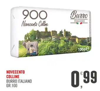 Marketpiù Novecento colline burro italiano offerta