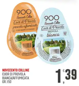 Marketpiù Novecento colline cuor di provola bianca/affumicata offerta