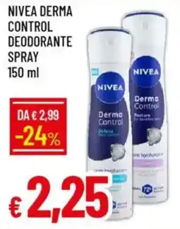 Galassia Nivea derma control deodorante spray offerta