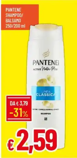 Galassia Pantene shampoo/ balsamo offerta