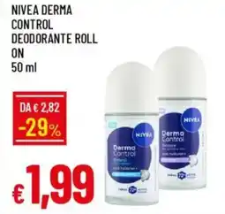 Galassia Nivea derma control deodorante roll on offerta