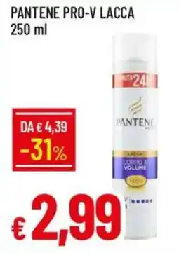 Galassia Pantene pro-v lacca offerta