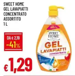 Galassia Sweet home gel lavapiatti concentrato offerta