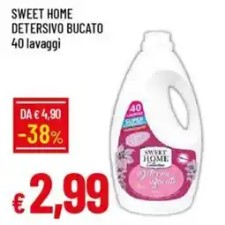 Galassia Sweet home detersivo bucato offerta