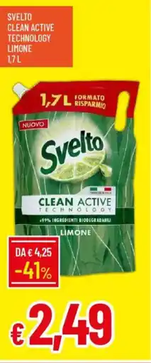 Galassia Svelto clean active technology limone offerta