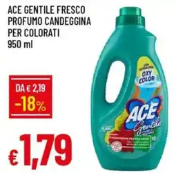Galassia Ace gentile fresco profumo candeggina per colorati offerta
