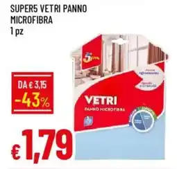 Galassia Super5 vetri panno microfibra offerta