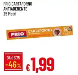 Galassia Frio cartaforno antiaderente 25 metri offerta